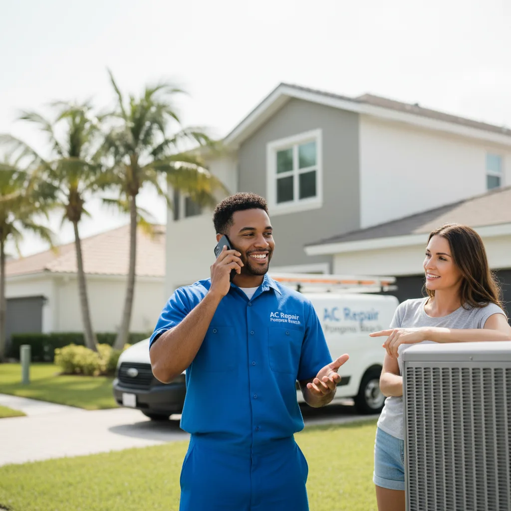AC Repair Pompano Beach customer support in Pownal